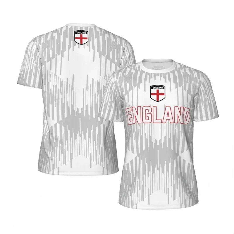 Badminton England - England Fußball-T-Shirt für Herren, schnell trocknend,