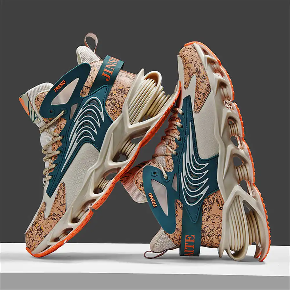 Shoe Non Slip Badminton - Rutschfeste Mid-Kind-Laufschuhe, lässige blaue Schuhe für