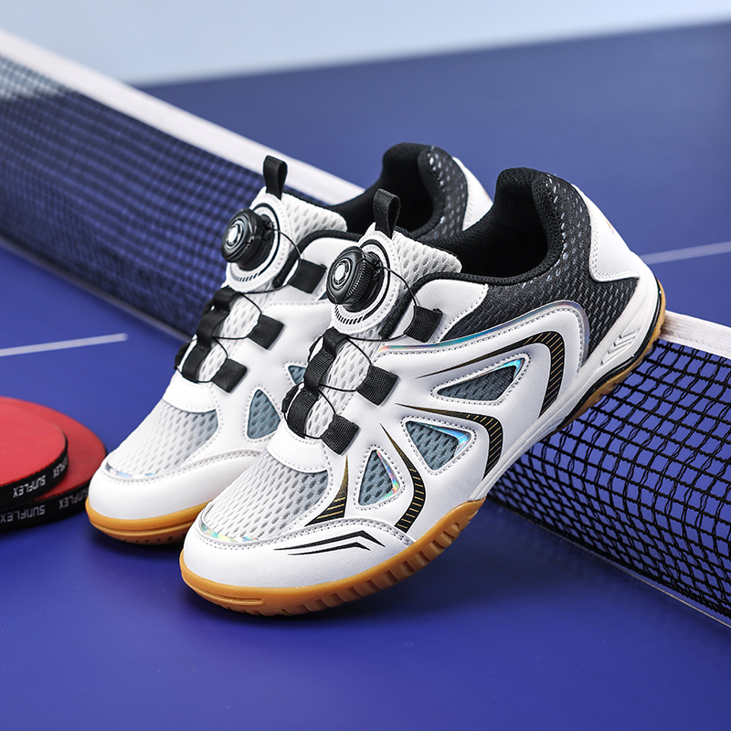 Shoe Non Slip Badminton - Leichte, atmungsaktive Badminton- und Tennisschuhe für