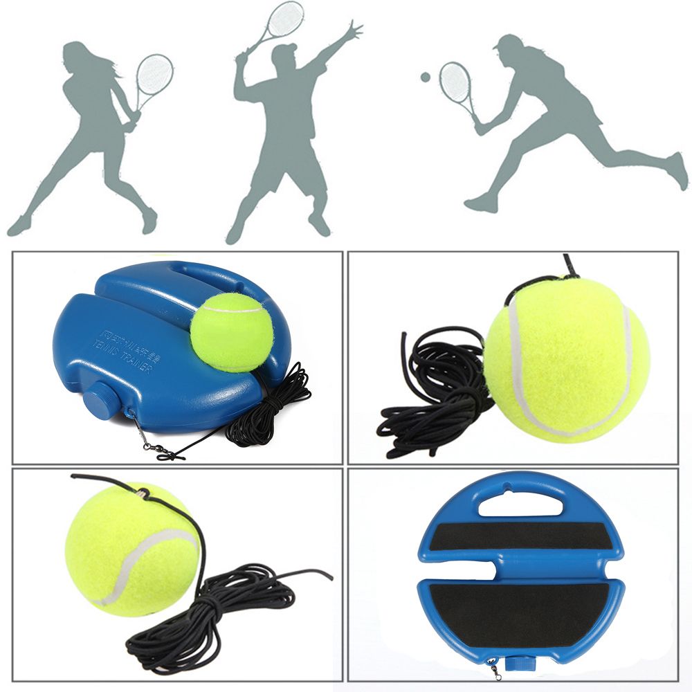 Badminton Rebound Trainer - Primärer Übungsball Tennis-Trainer Trainings-Rebound-Praxisgerät