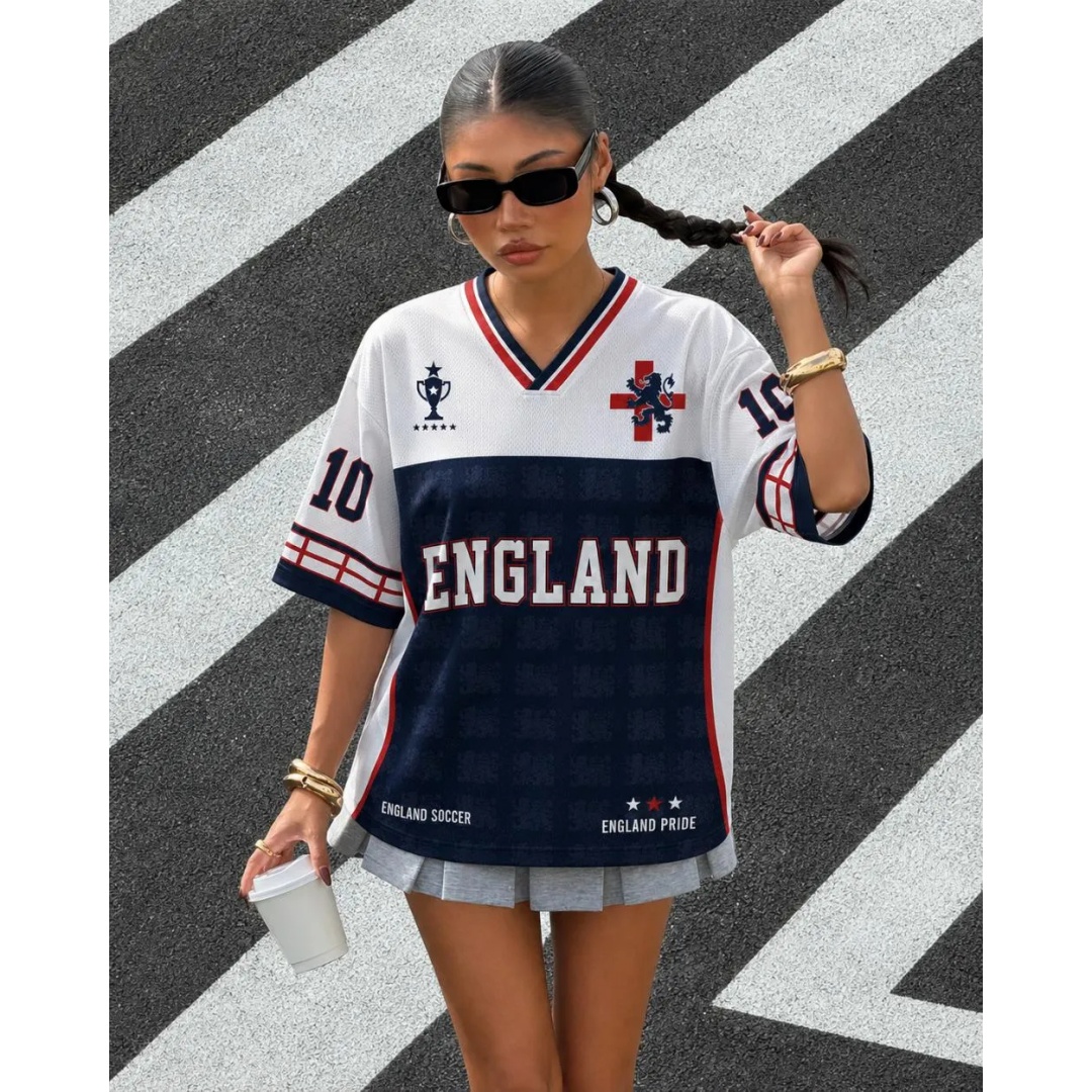Badminton England - 2026 England Fußballtrikot Fan-Trikot England Nationalmannschaft