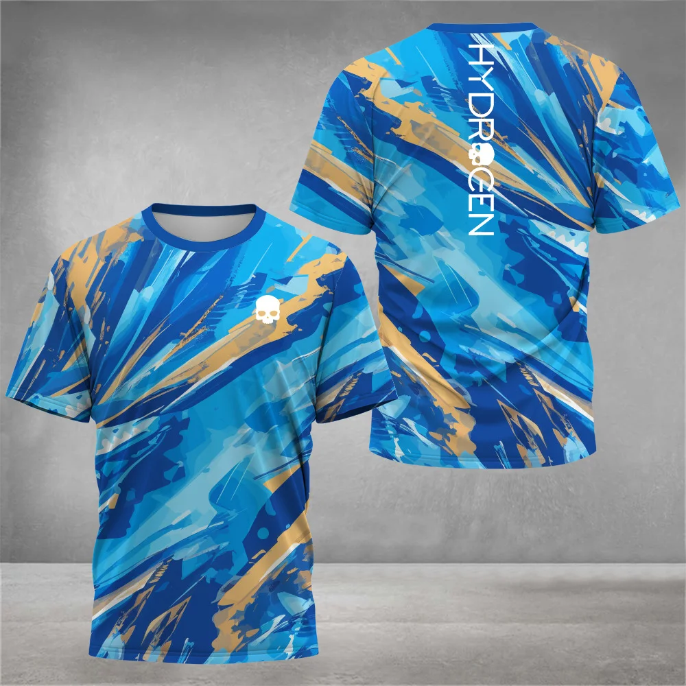 Badminton Asia - T-Shirt für Herren, schnell trocknendes Tennis-T-Shirt,