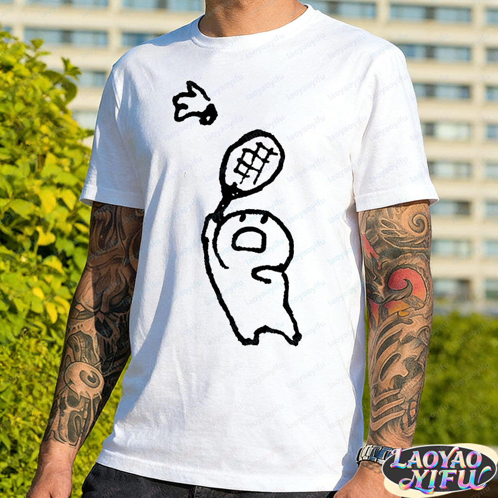 Badminton Asia - Herren-Badminton-T-Shirt für den Sommer, Humor-Stil, Strandurlaub,