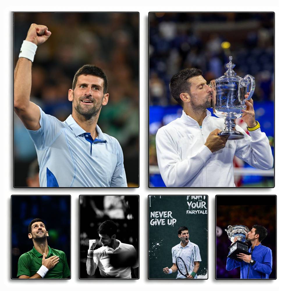 Badminton Quotes - N-Novak Tennis Legend D-Djokovic Poster HD,