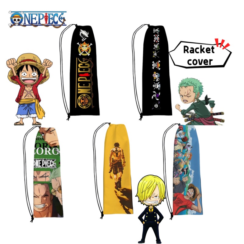 Badminton Anime - One Piece Anime Cartoon süße Badmintonschläger