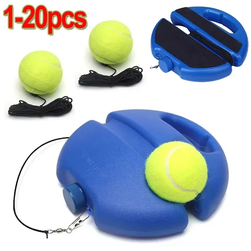 Badminton Rebound Trainer - Professioneller Tennis-Trainingspartner: Rebound-Übungsball mit 4m elastischem