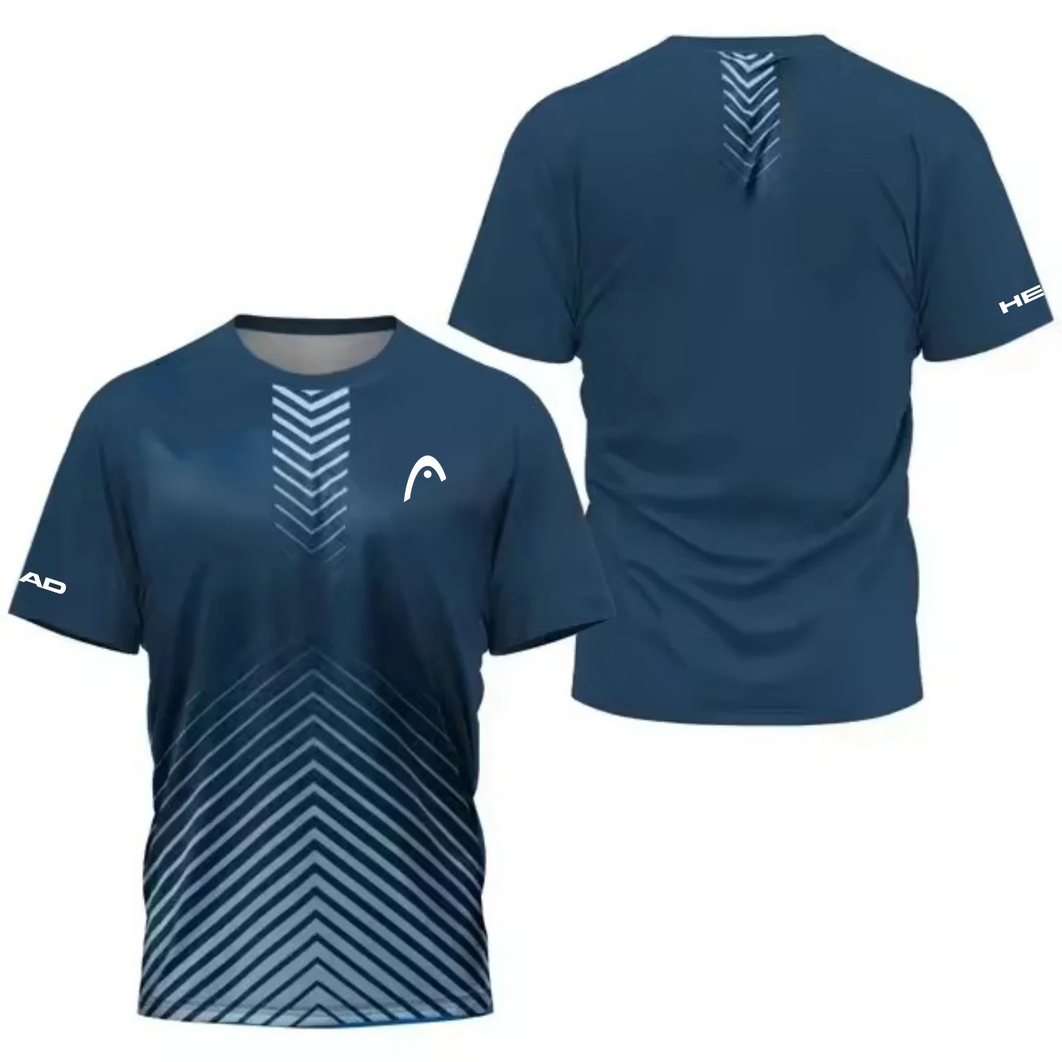 Badminton Asia - Arrow 3D-gedrucktes Herren-T-Shirt, schnell trocknend, Tennis,