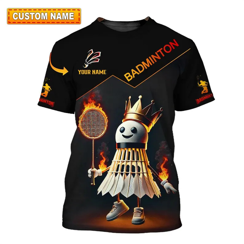 Badminton Asia - Badminton Sport T-shirt Herrenbekleidung Cool Novel