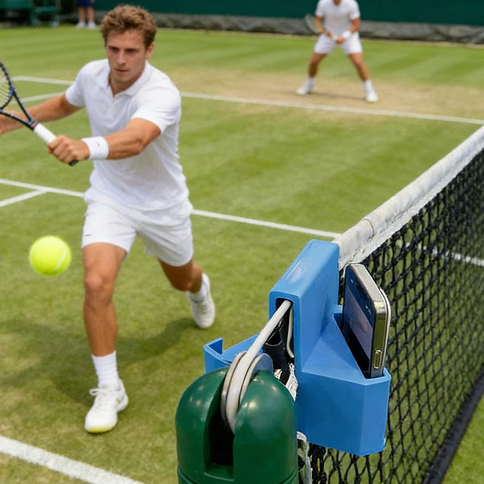Tennis-Zaun-Telefonhalterung 3 – Badminton Live Streaming Bewertung und Preis