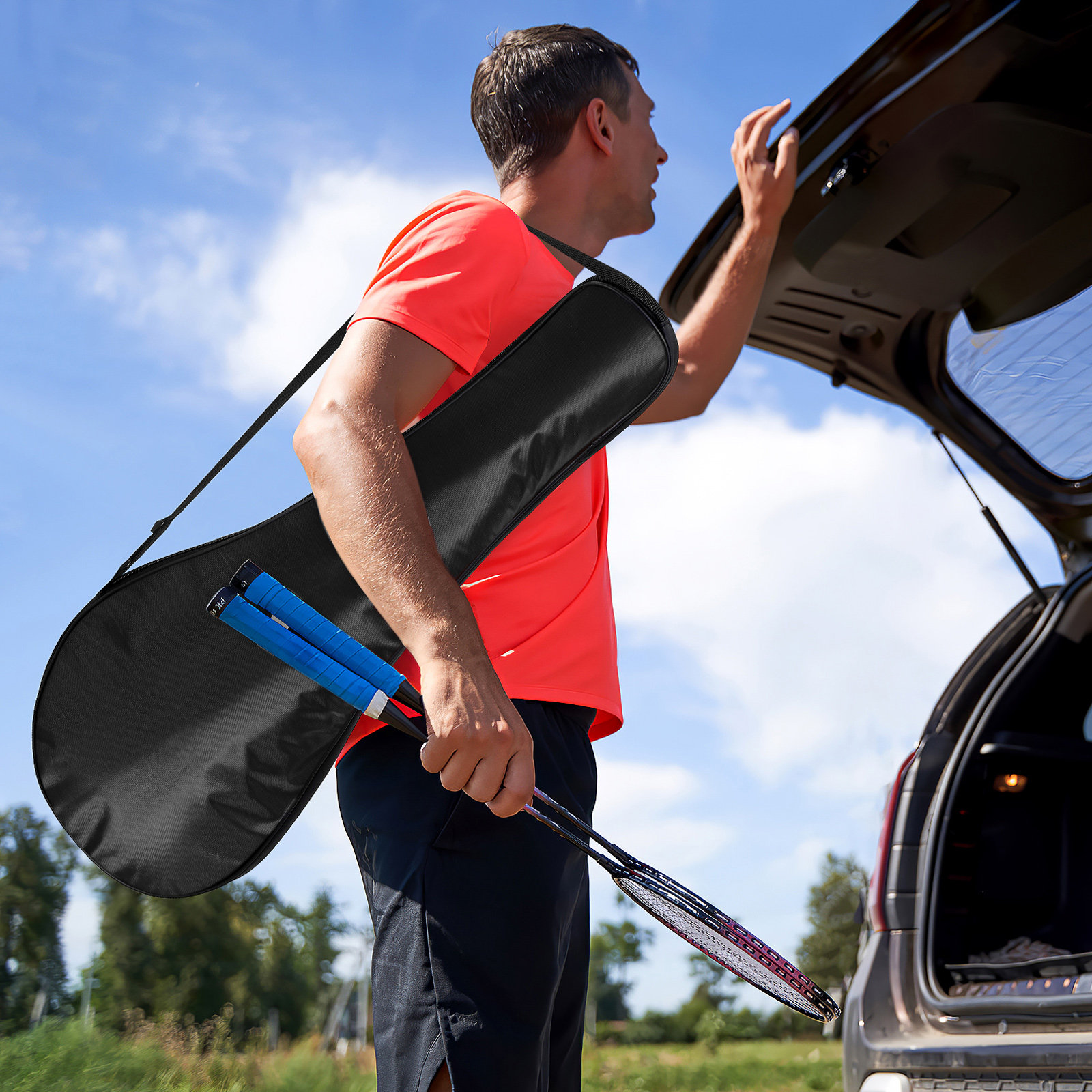 Outdoor-Badminton-Tasche, Spor – Backpack Racket Bag Bewertung und Preis