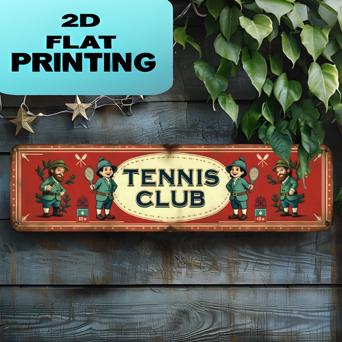 Tennisclub Vintage Metall-Wand – Badminton Quotes Bewertung und Preis