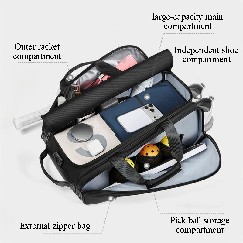 Tennistasche, Große Kapazität, – Backpack Racket Bag Bewertung und Preis