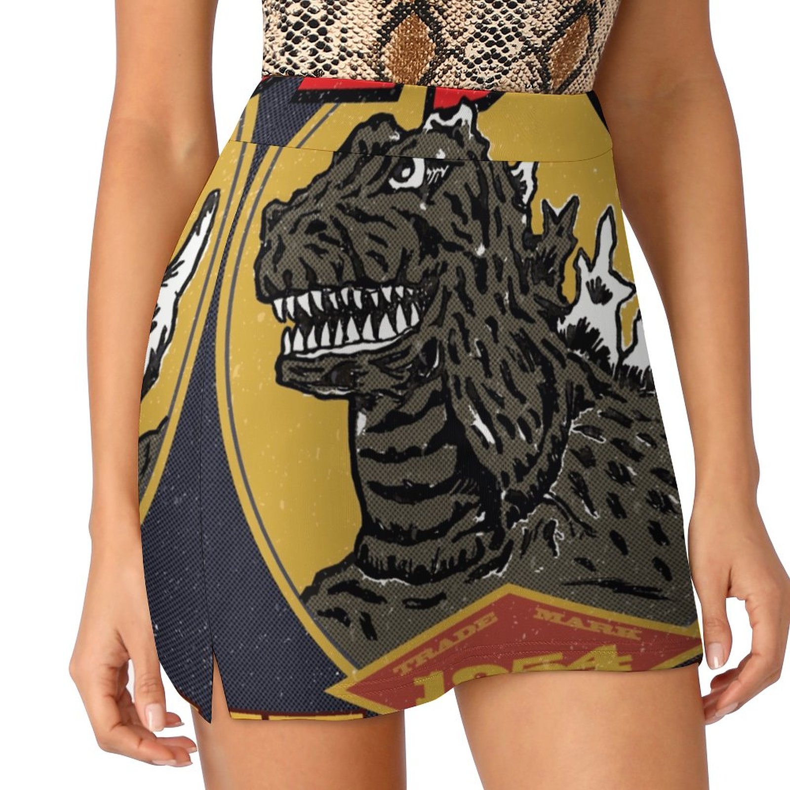 King Of Monsters Damenrock mit – Badminton Anime Bewertung und Preis