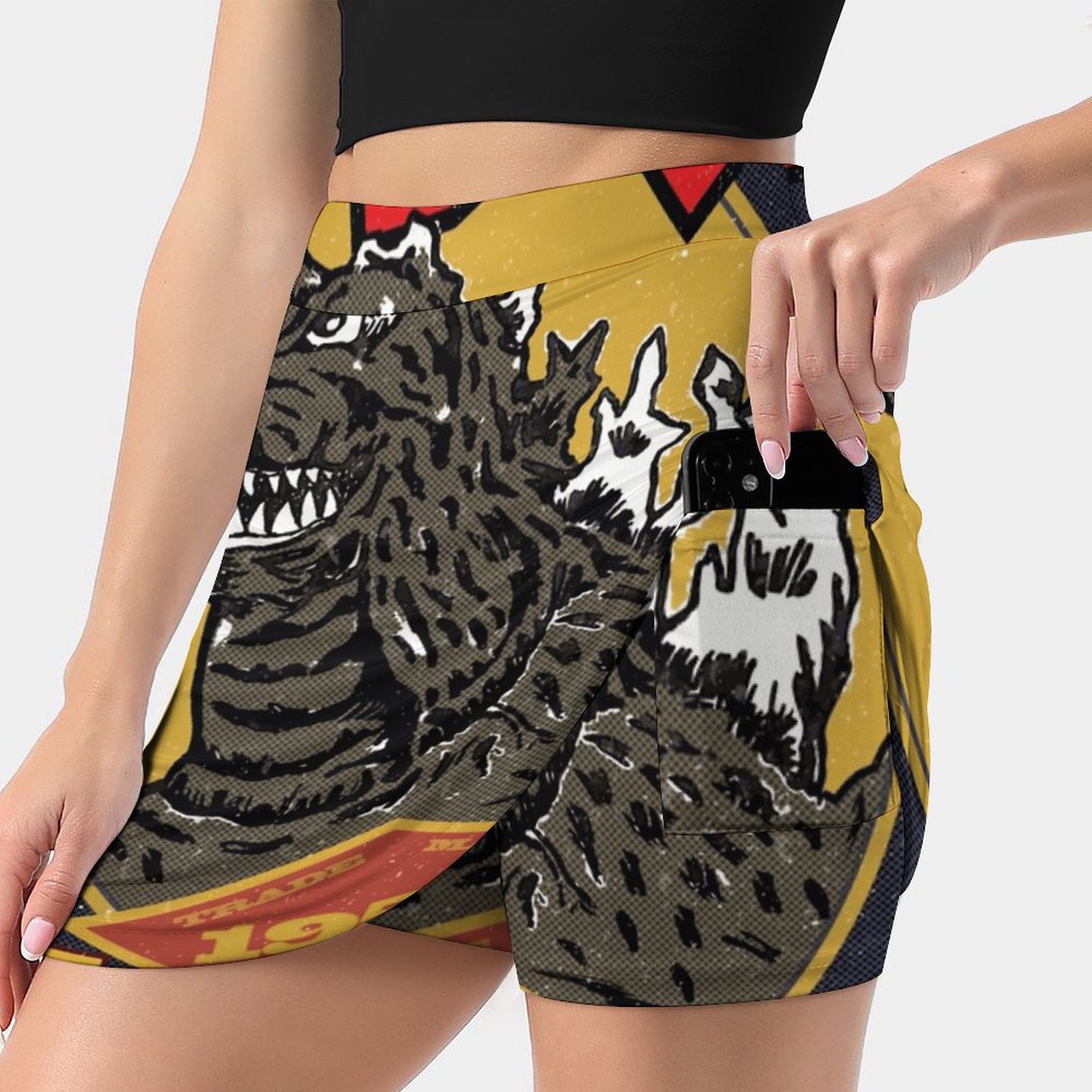 King Of Monsters Damenrock mit – Badminton Anime Bewertung und Preis