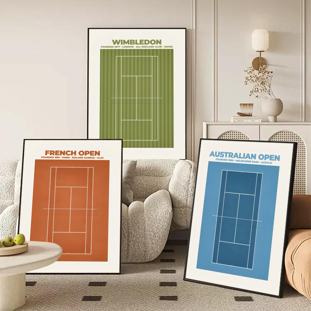 Rahmenloses Grand Slam Tennis  – Badminton Quotes Bewertung und Preis