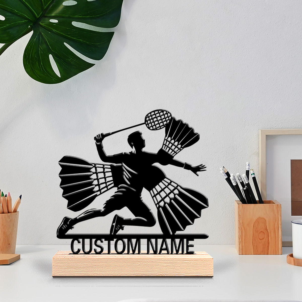 1 Stück Abstrakte Badminton-Ex – Badminton Badminton Bewertung und Preis