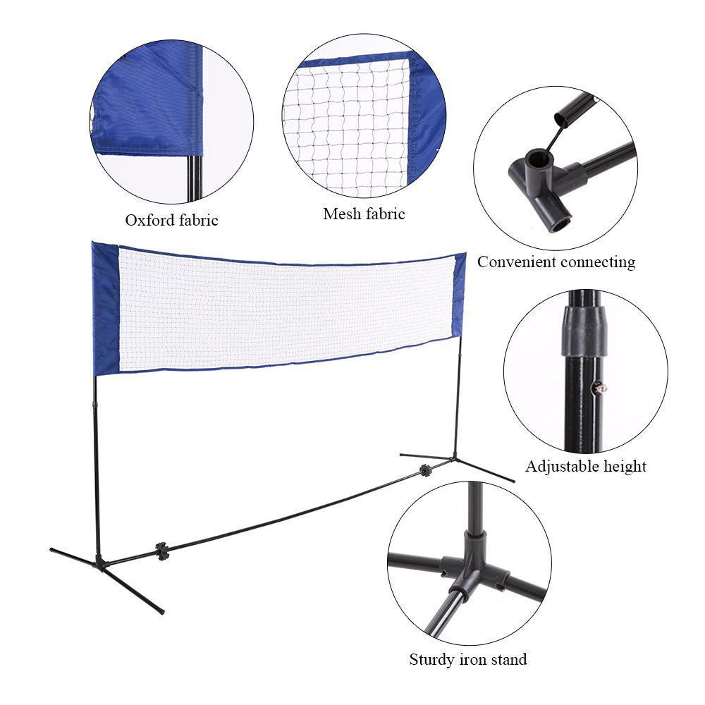 Badmintonnetz-Set für draußen, – Badminton Badminton Bewertung und Preis