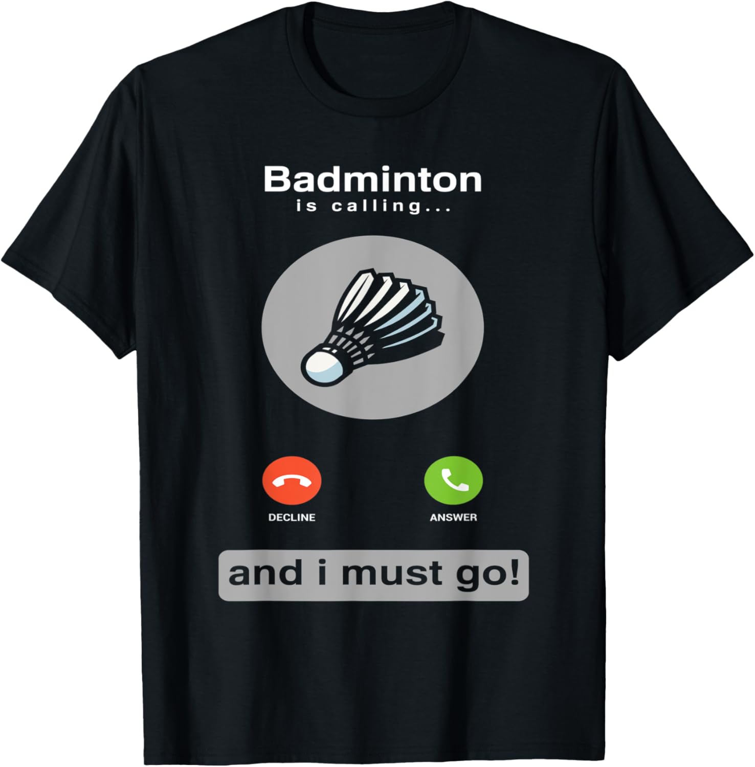 Lustiges Badminton-T-Shirt für – Badminton Quotes Bewertung und Preis