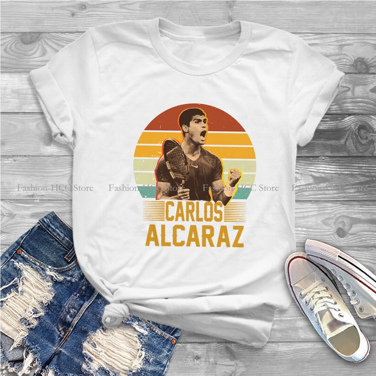 Carlos Alcaraz Retro Vintage R – Badminton Anime Bewertung und Preis